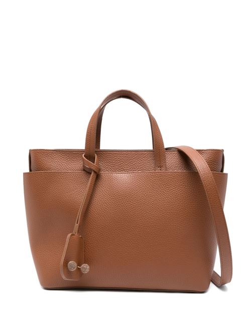 Borsa donna tote in pelle cognac Fabiana Filippi | BGD266A850M0021264